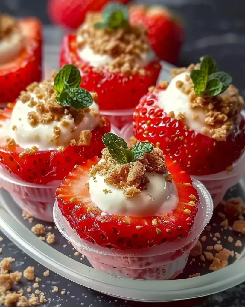 Cheesecake Deviled Strawberries