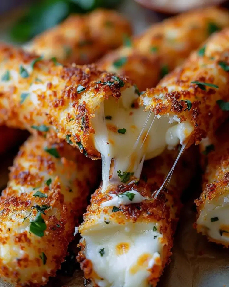 crispy homemade mozarella