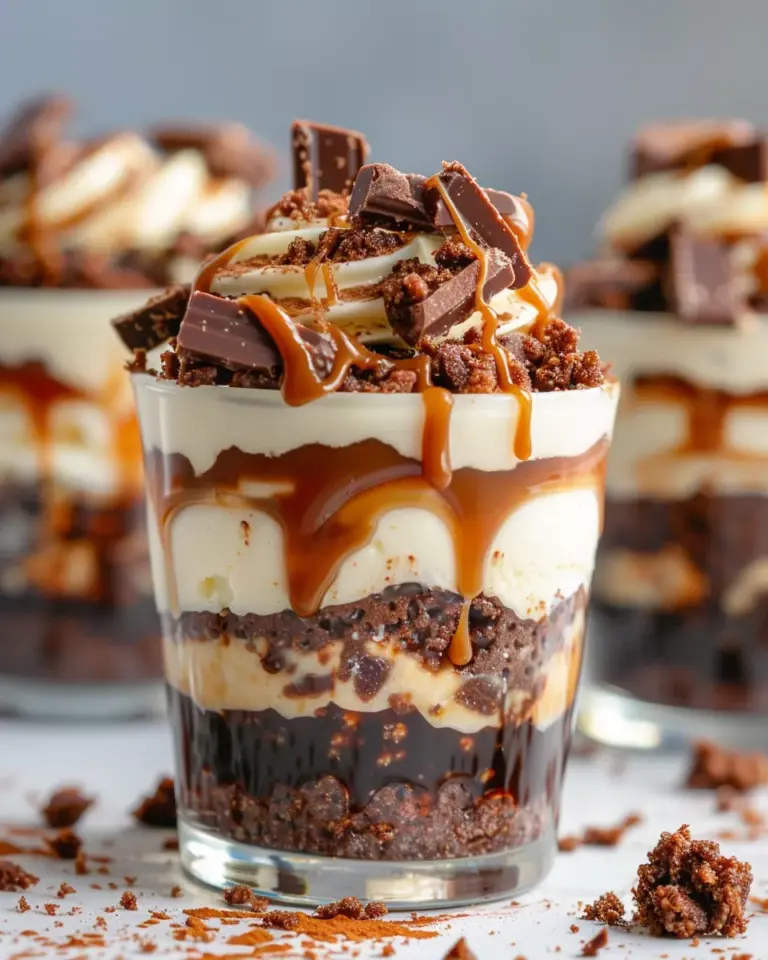 Loaded Brownie Cheesecake Cups