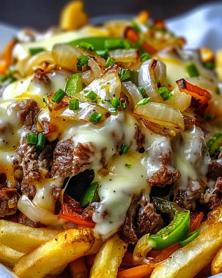 Philly Steak Cheese Fries
