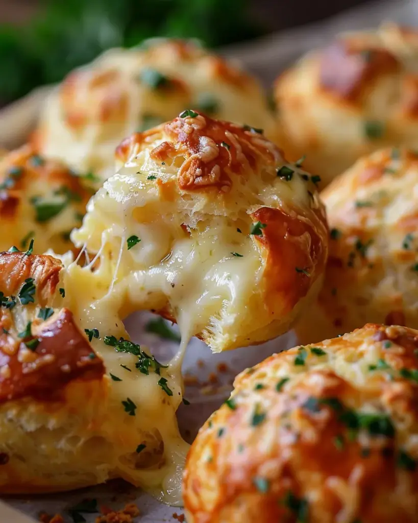 cheesy GARLIC BUTTER BOMBS