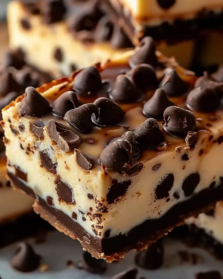 Chocolate Chip Cheesecake Bars: The Ultimate Dessert Recipe