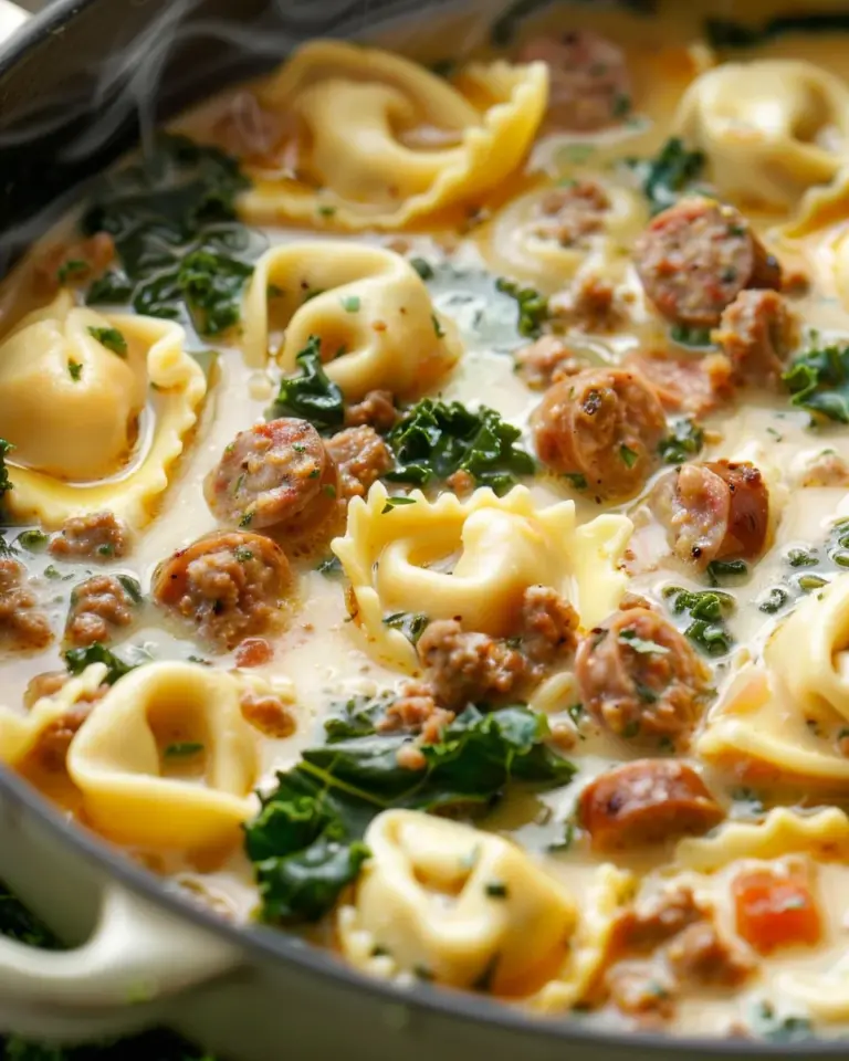 Sausage Tortellini Soup