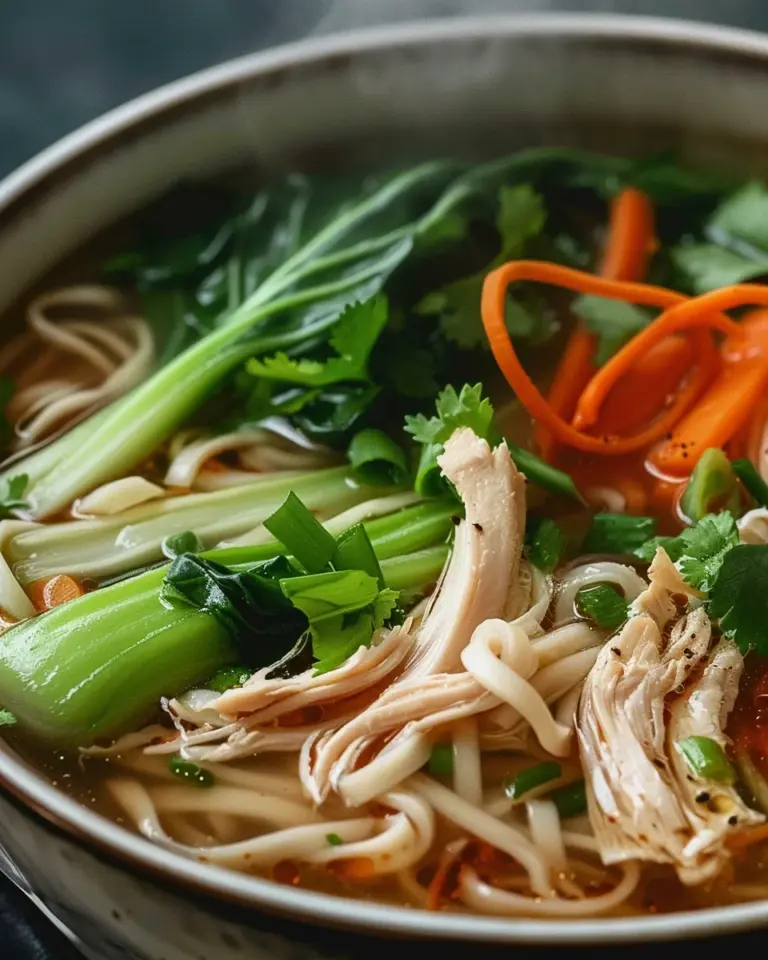Chinese Chicken Noodle Soup