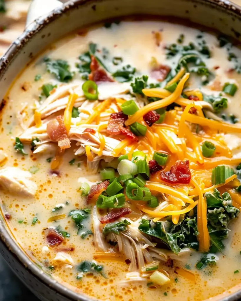 SLOW COOKER CRACK CHICKEN SOUP