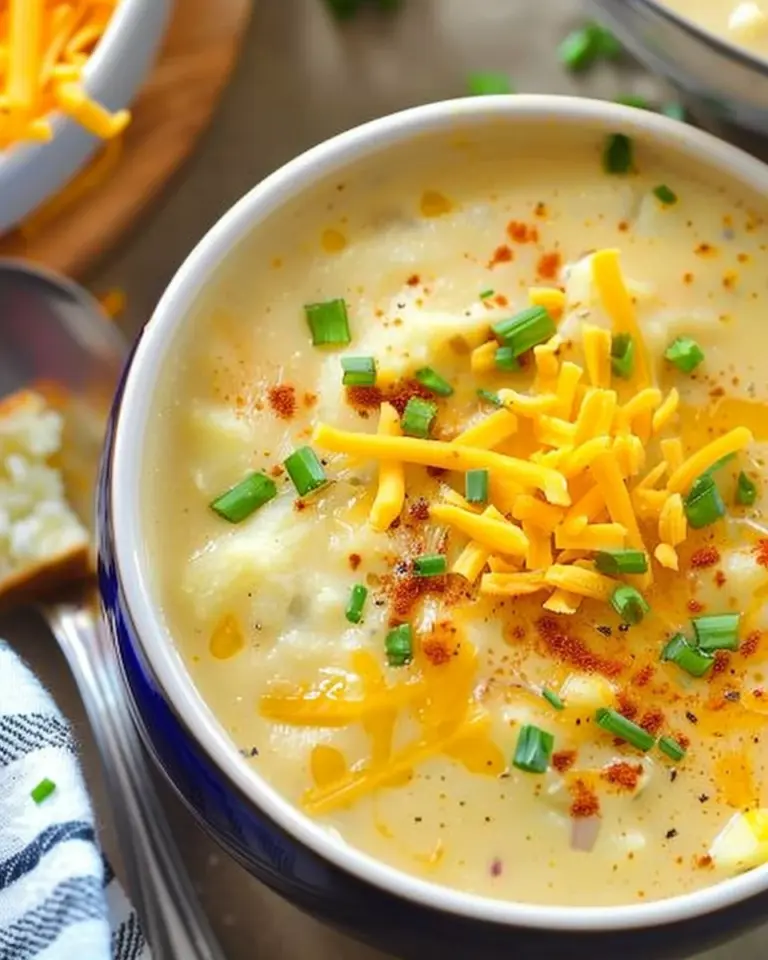 Vegetarian Baked Potato Soup