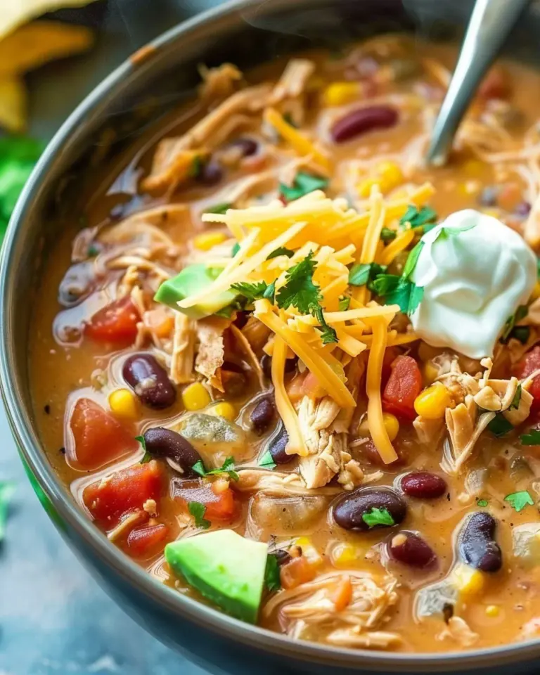 easy Chicken Taco Soup