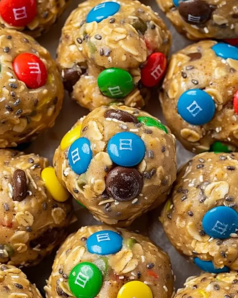 Monster Cookie Energy Balls