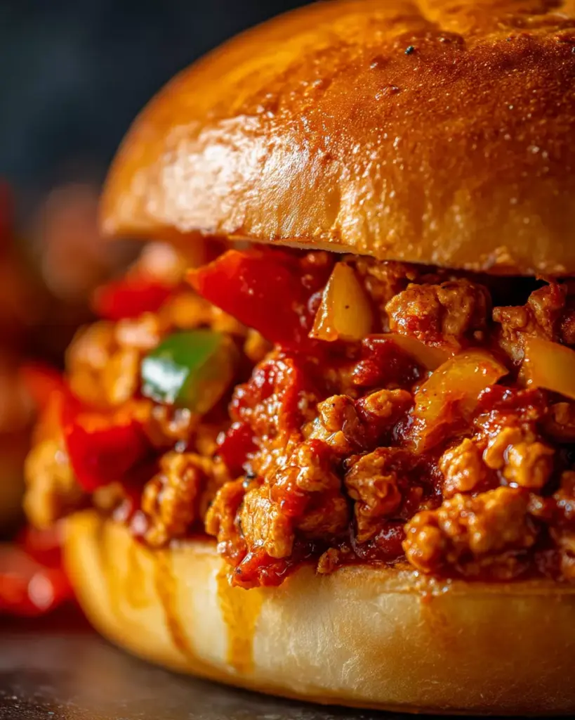 Cajun Chicken Sloppy Joes