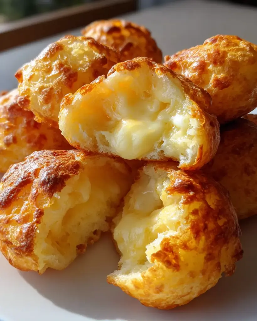 Mashed Potato Cheese Puffs