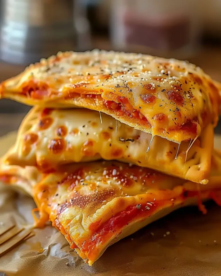 Cheesy Pizza Pockets