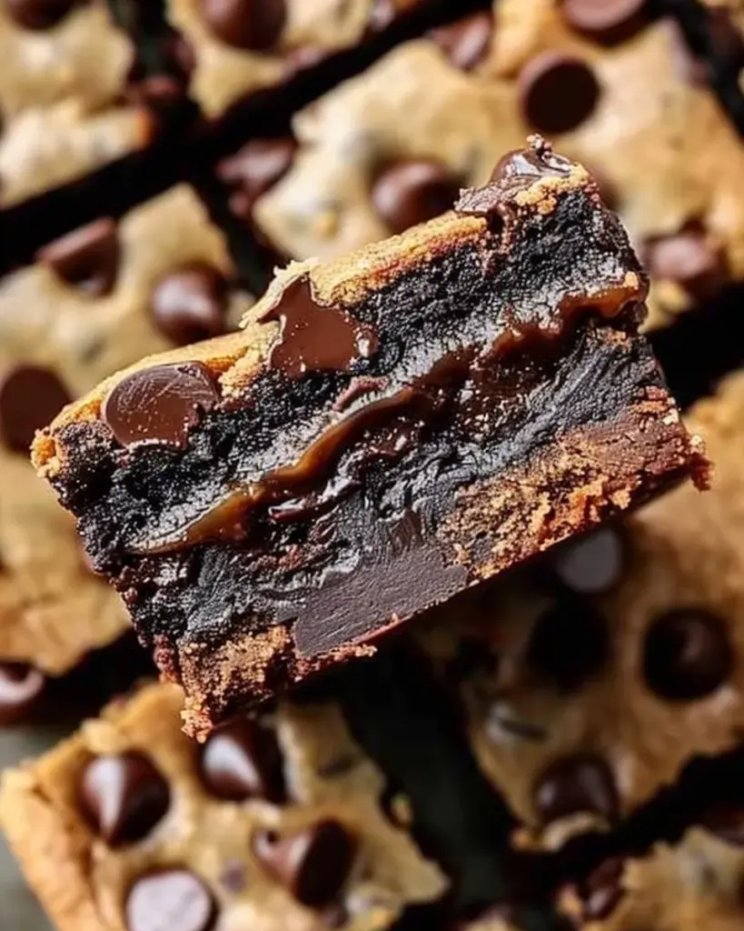 Cookie Dough Oreo Brownies