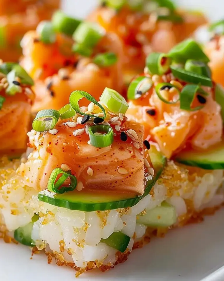 Crispy Rice Salmon