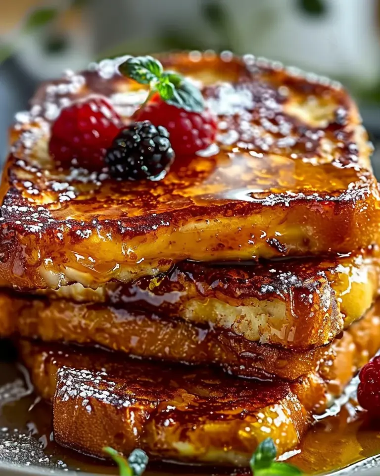 Crème Brûlée French Toast