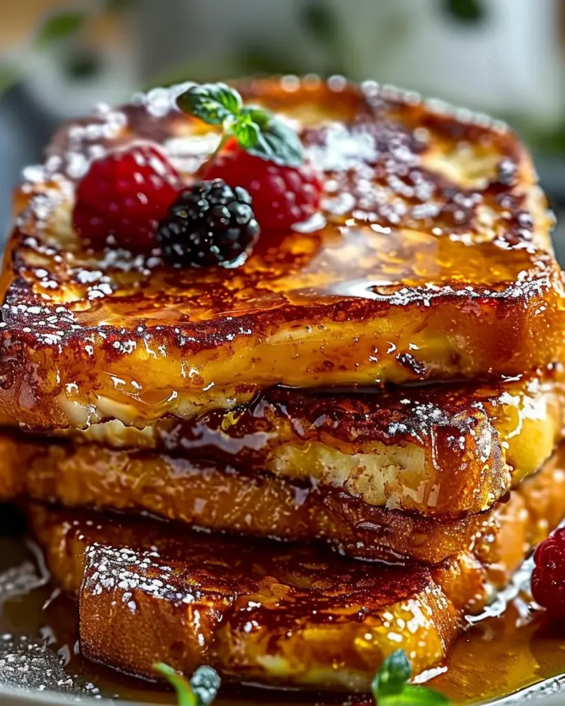 Crème Brûlée French Toast