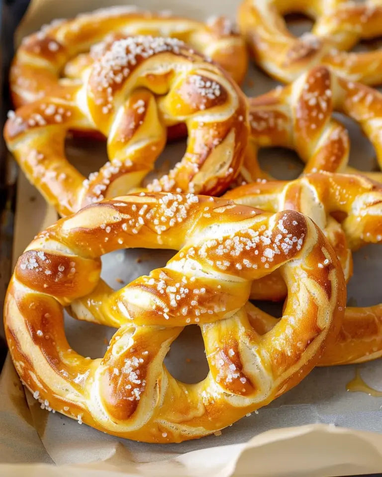 Soft Pretzel Recipe (Annies Pretzels Copycat)