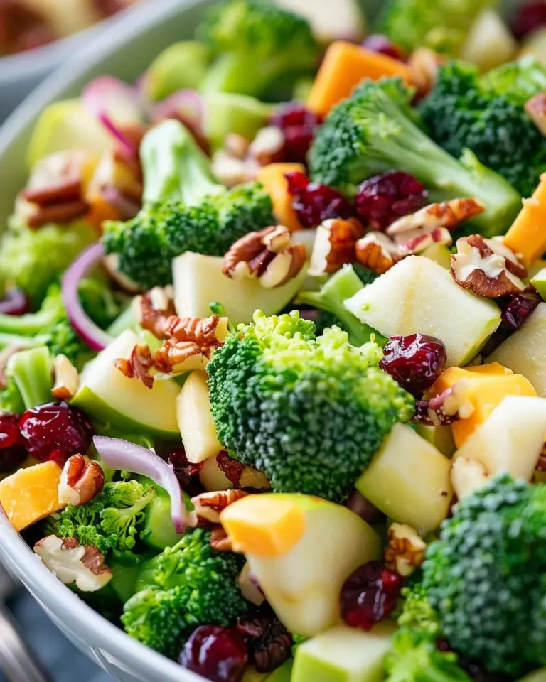 Broccoli Apple Crunch Salad