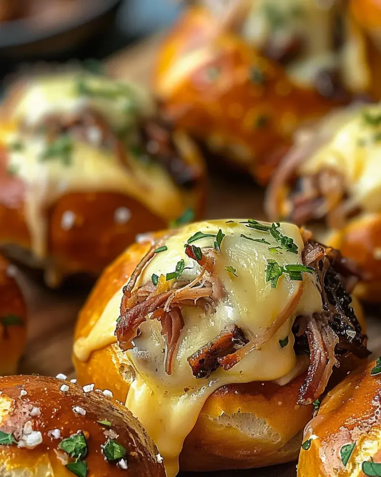 Smoked Brisket & Beer Cheese Pretzel Bombs: A Game-Changing Appetizer