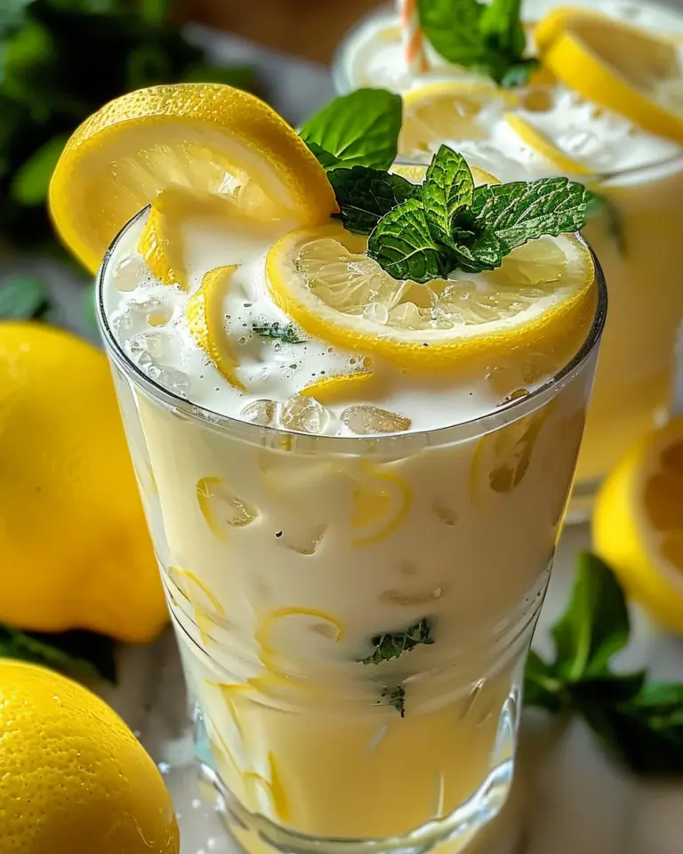 Condensed Milk Lemonade