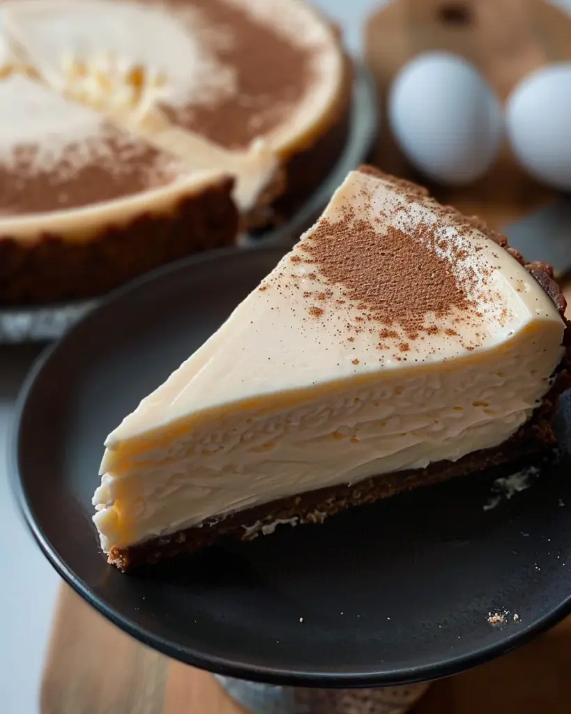 Philadelphia Eggnog Cheesecake with Gingersnap Crust