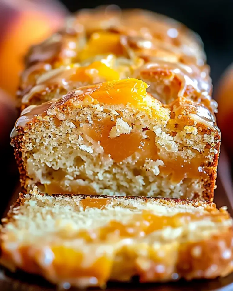 Heavenly Peach Bread