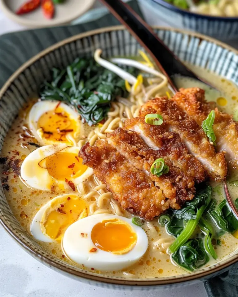 Chicken Katsu Ramen Recipe