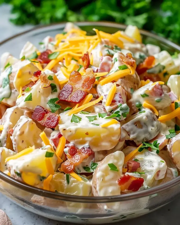 Steakhouse Potato Salad: A Creamy, Flavor-Packed Side Dish