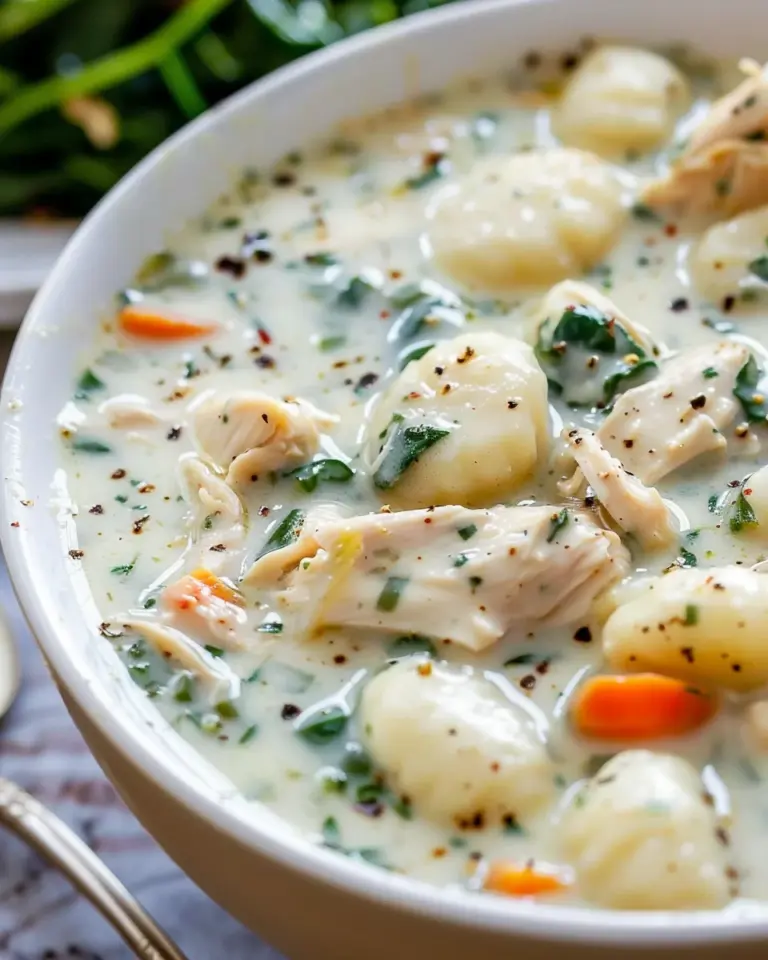 Better Than Olive Garden Chicken Gnocchi Soup
