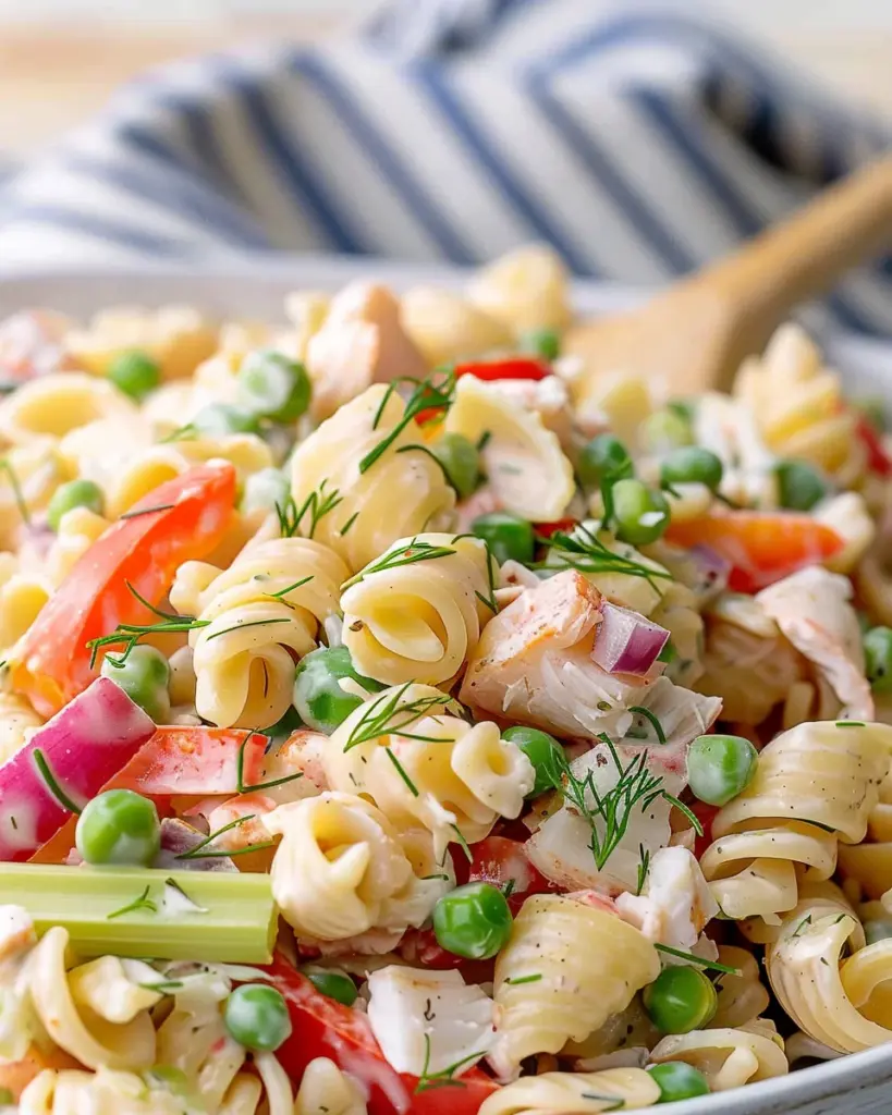 Imitation Crab Pasta Salad