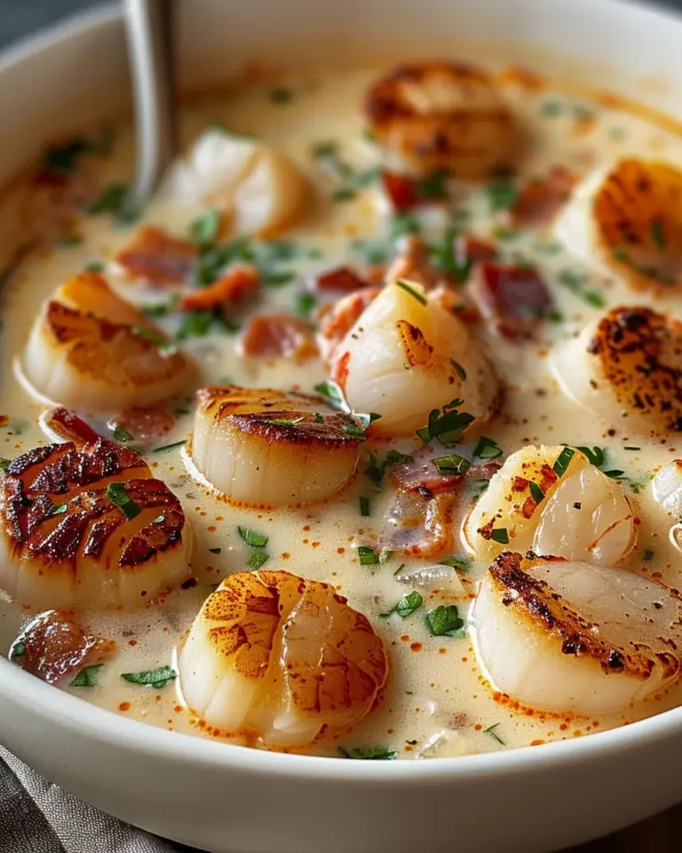 Creamy Lobster Scallop Chowder for Cozy Nights In