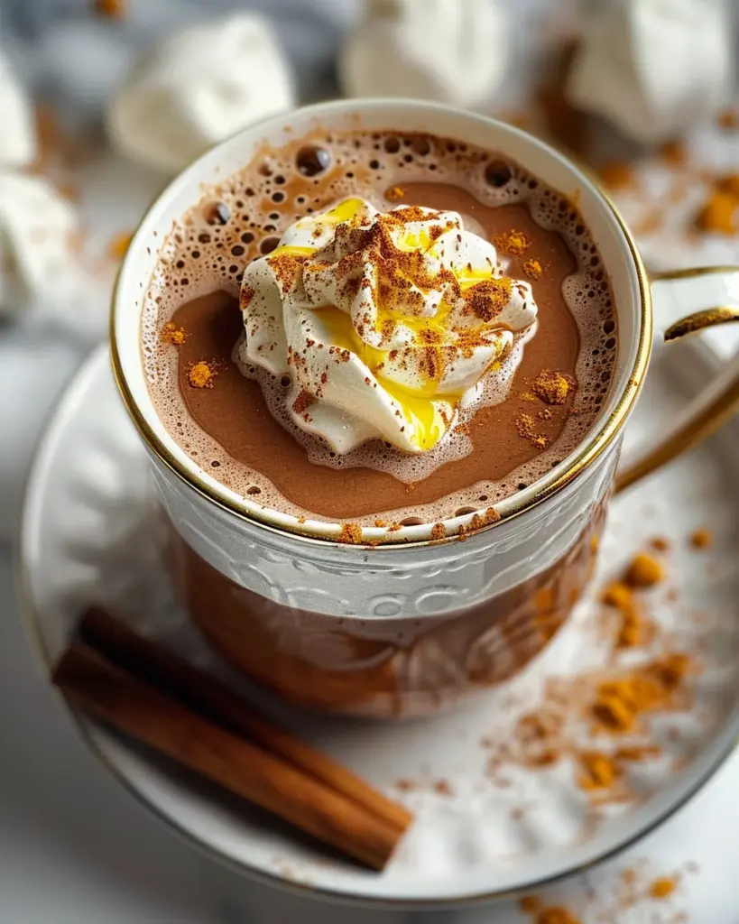 Spiced Hot Cocoa Anti-Inflammatory Drink