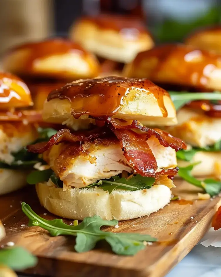 Maple Chicken Bacon Sliders: The Ultimate Recipe You’ll Love