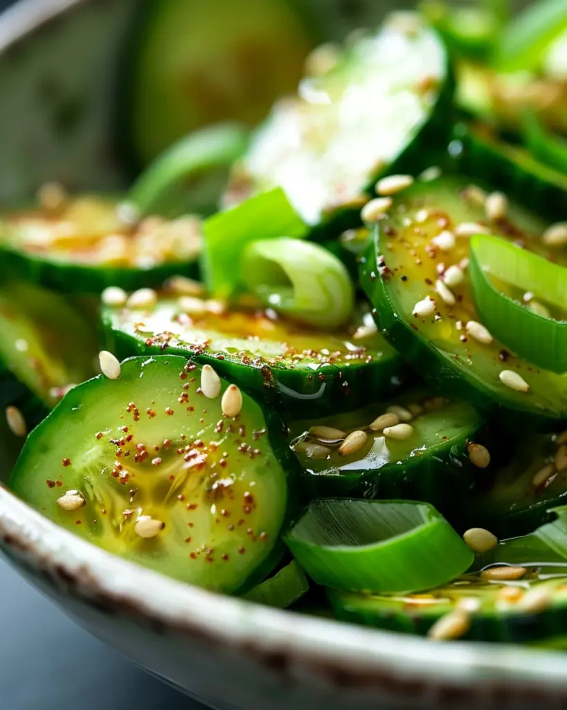 Easy Korean Cucumber Salad Recipe