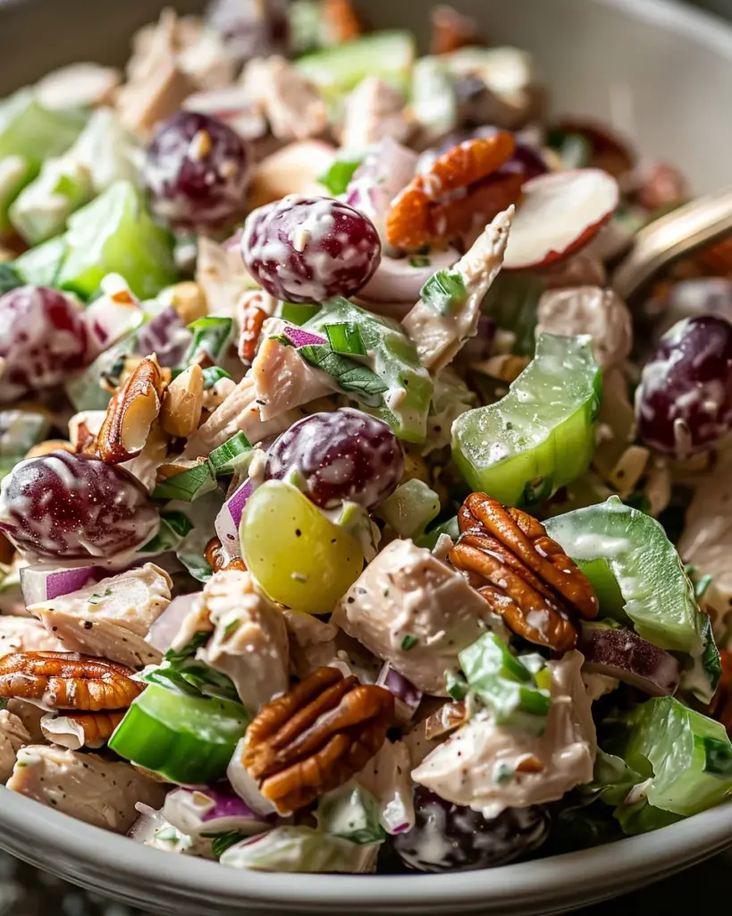 Chicken Salad Grapes Creamy