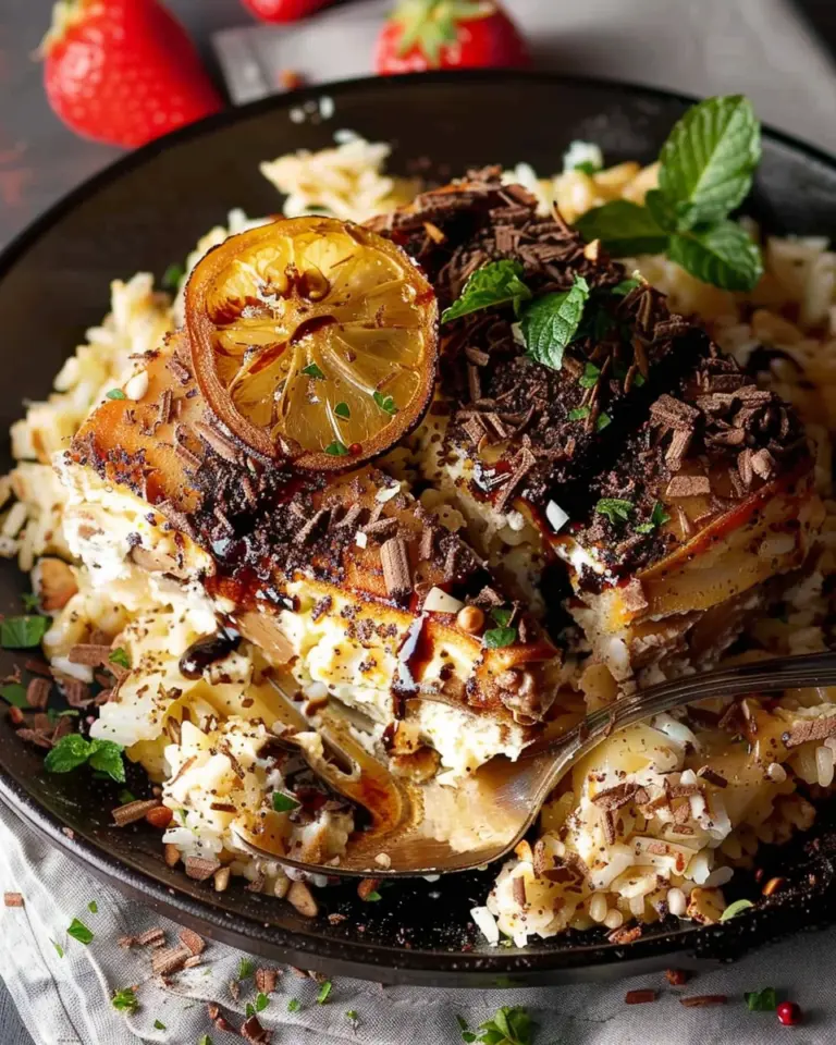 One Pot Greek Chicken and Lemon Rice