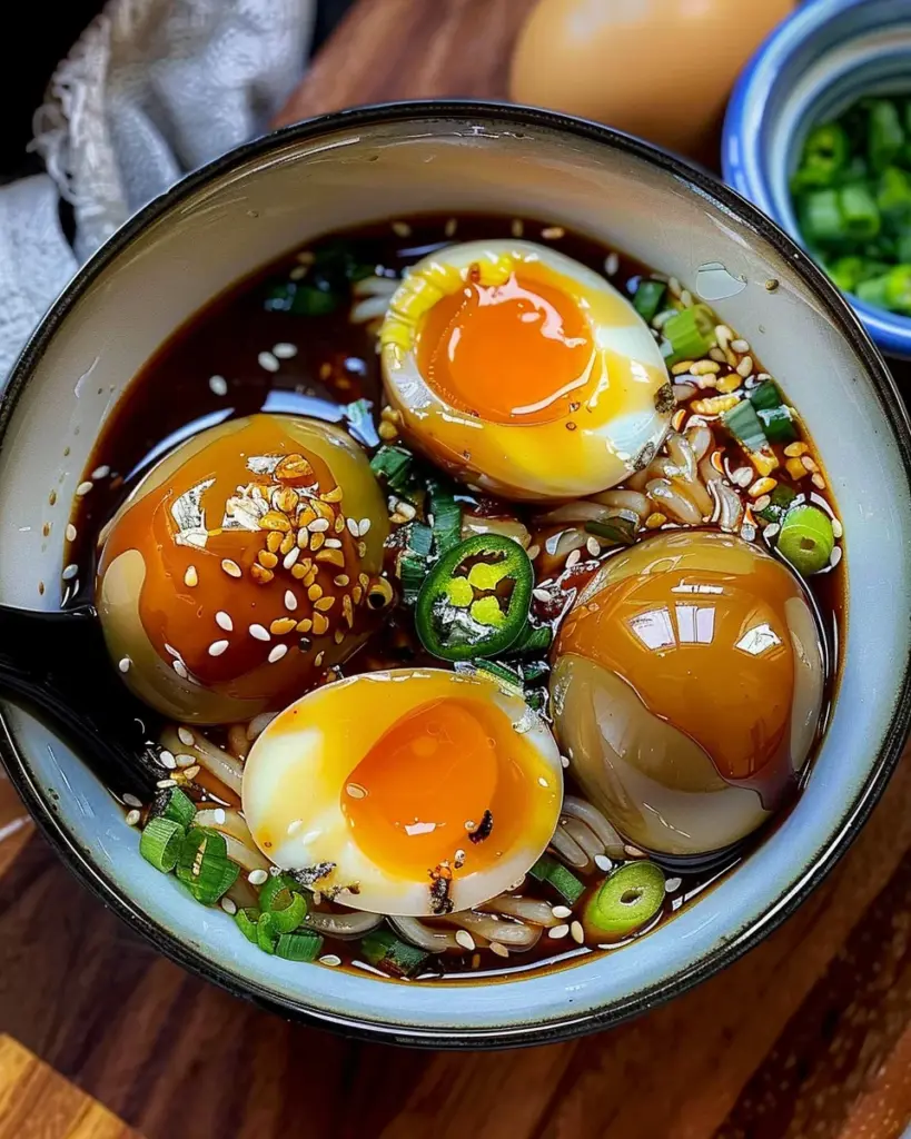 Soy Sauce Eggs – Marinated with Cola