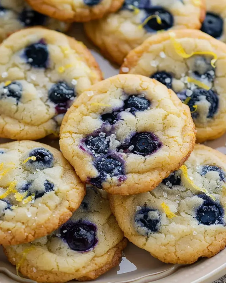 Lemon Blueberry Cookies Recipe