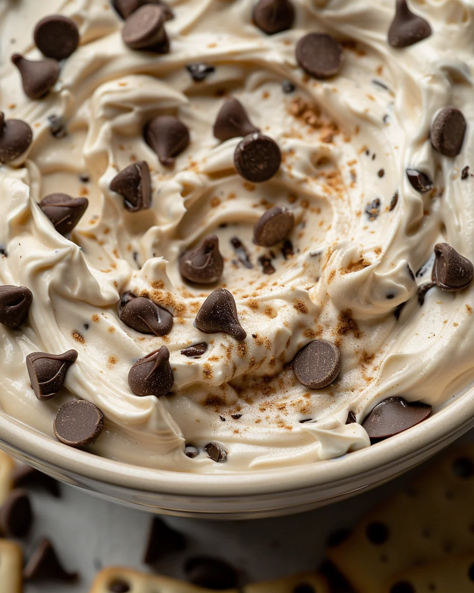 Chocolate Chip Dip in 5 Minutes