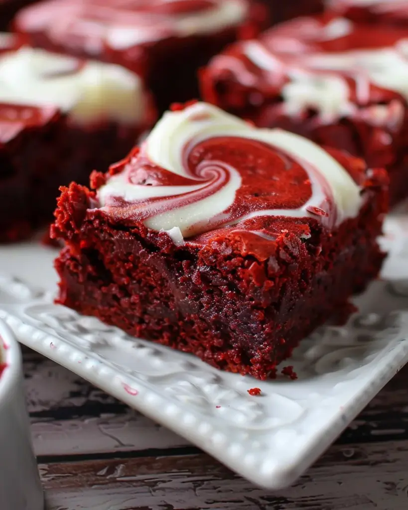 Red Velvet Brownies Recipe