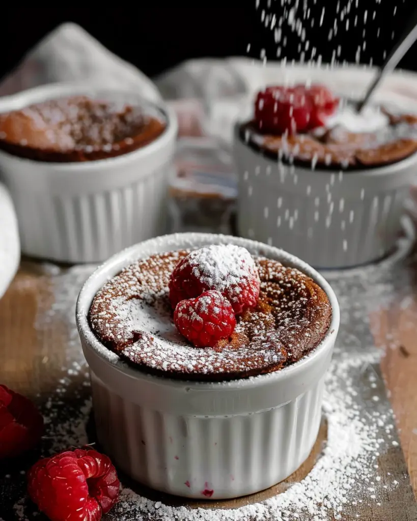Chocolate Soufflés for Two