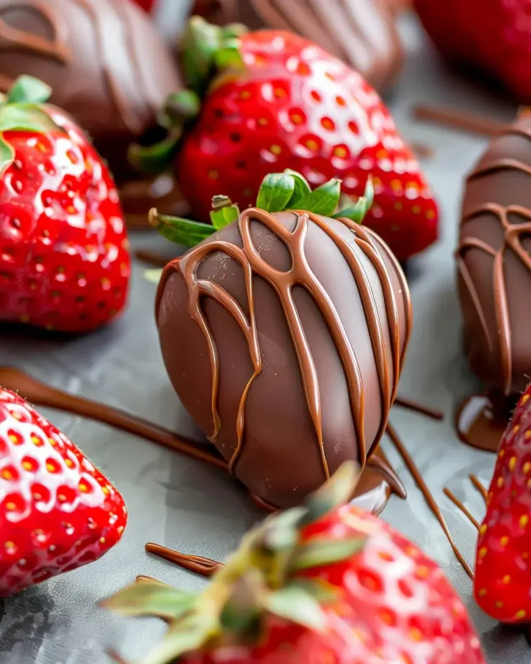Chocolate Dipped Strawberries Recipe