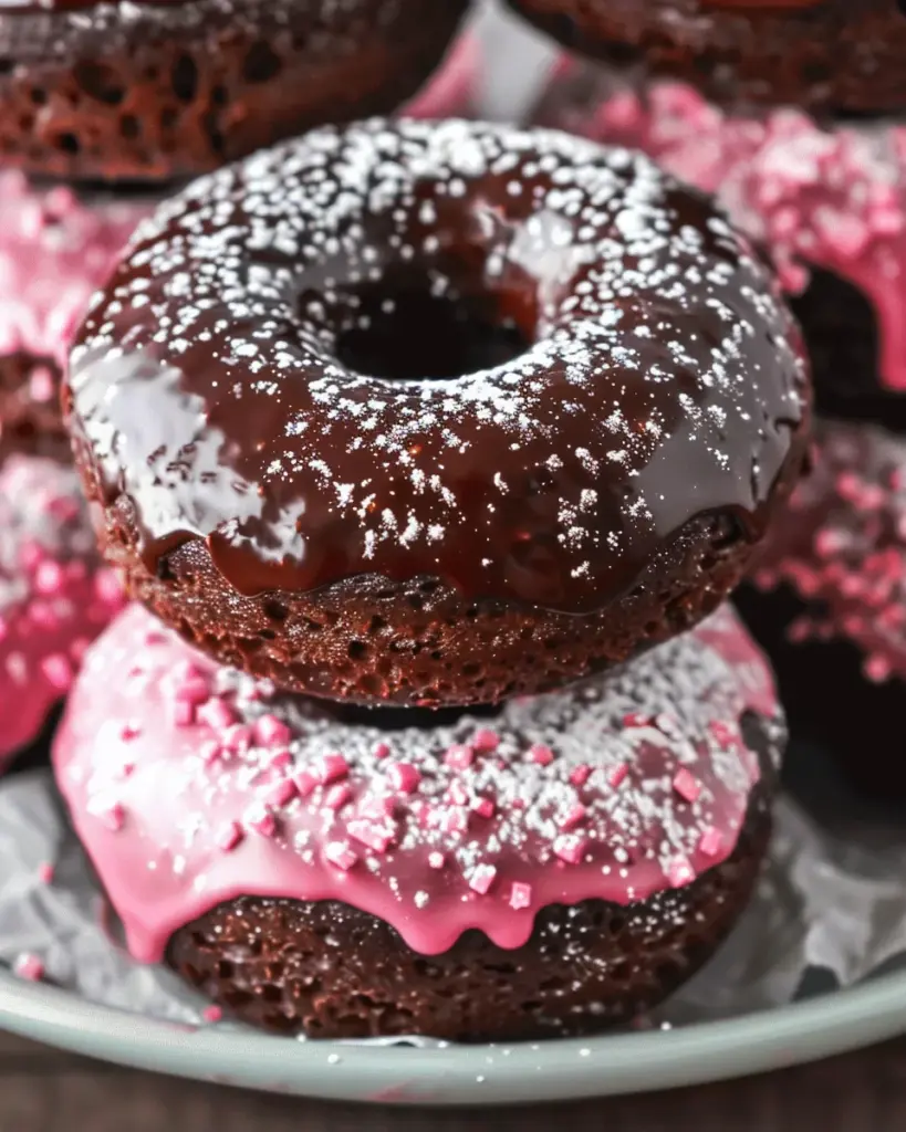 Baked Chocolate Donuts