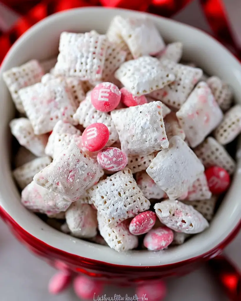 Valentine’s Day Puppy Chow