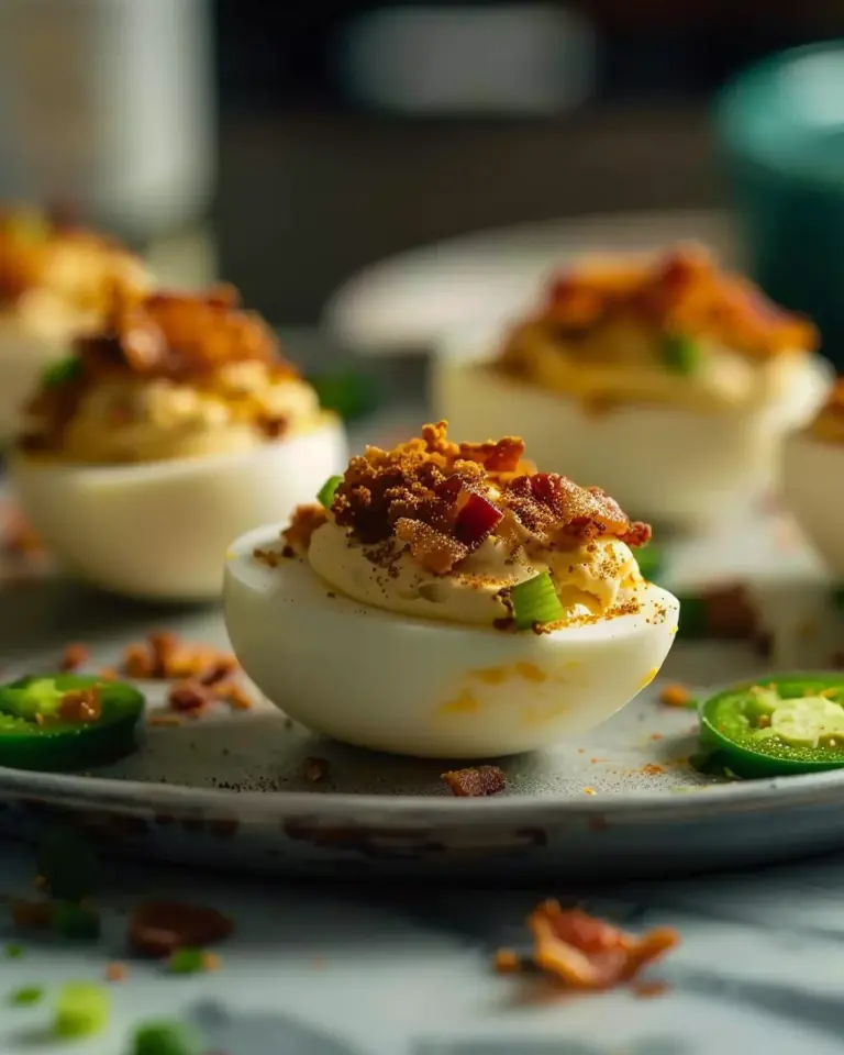 Jalapeño Popper Deviled Eggs – A Spicy Keto Recipe