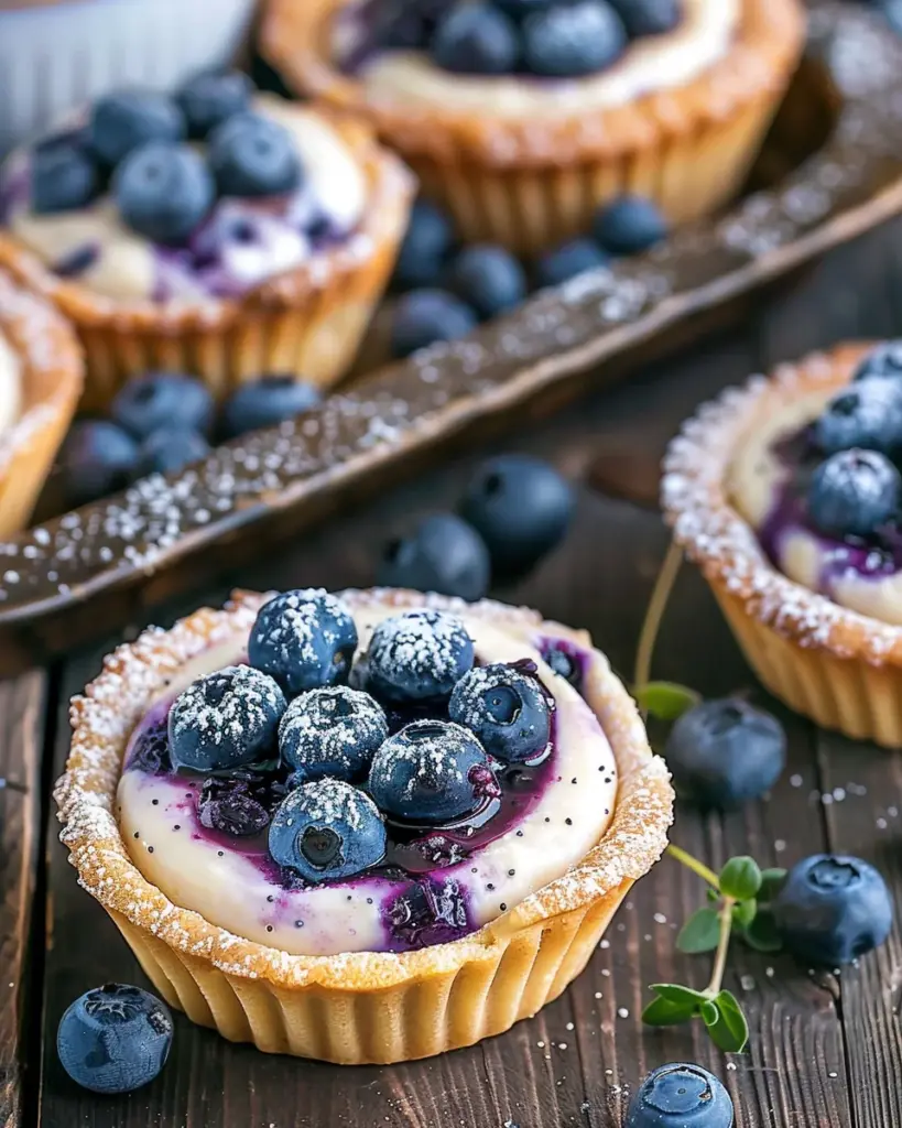 Blueberry Cheesecake Cookie Cups