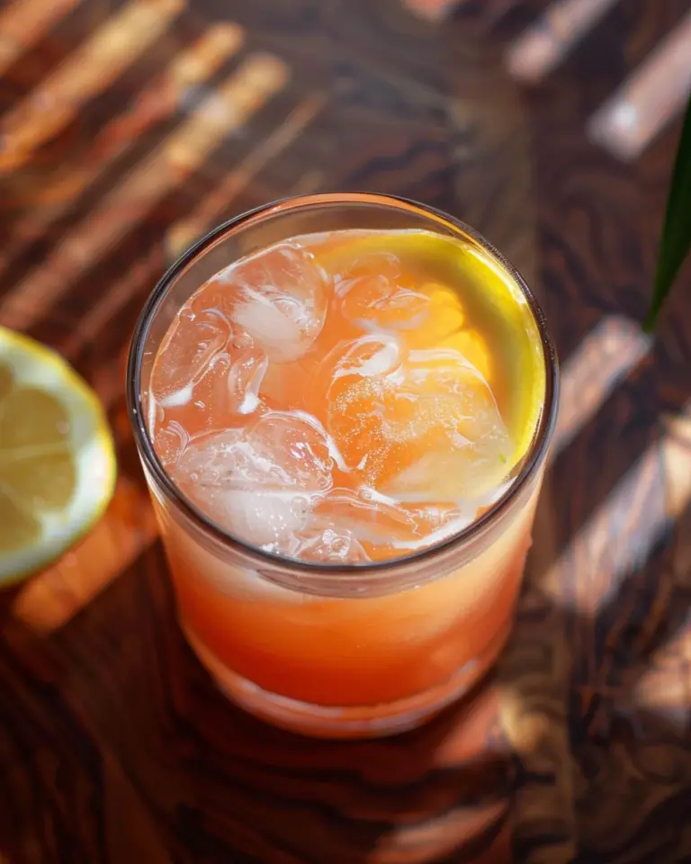 Iced Guava White Tea Lemonade