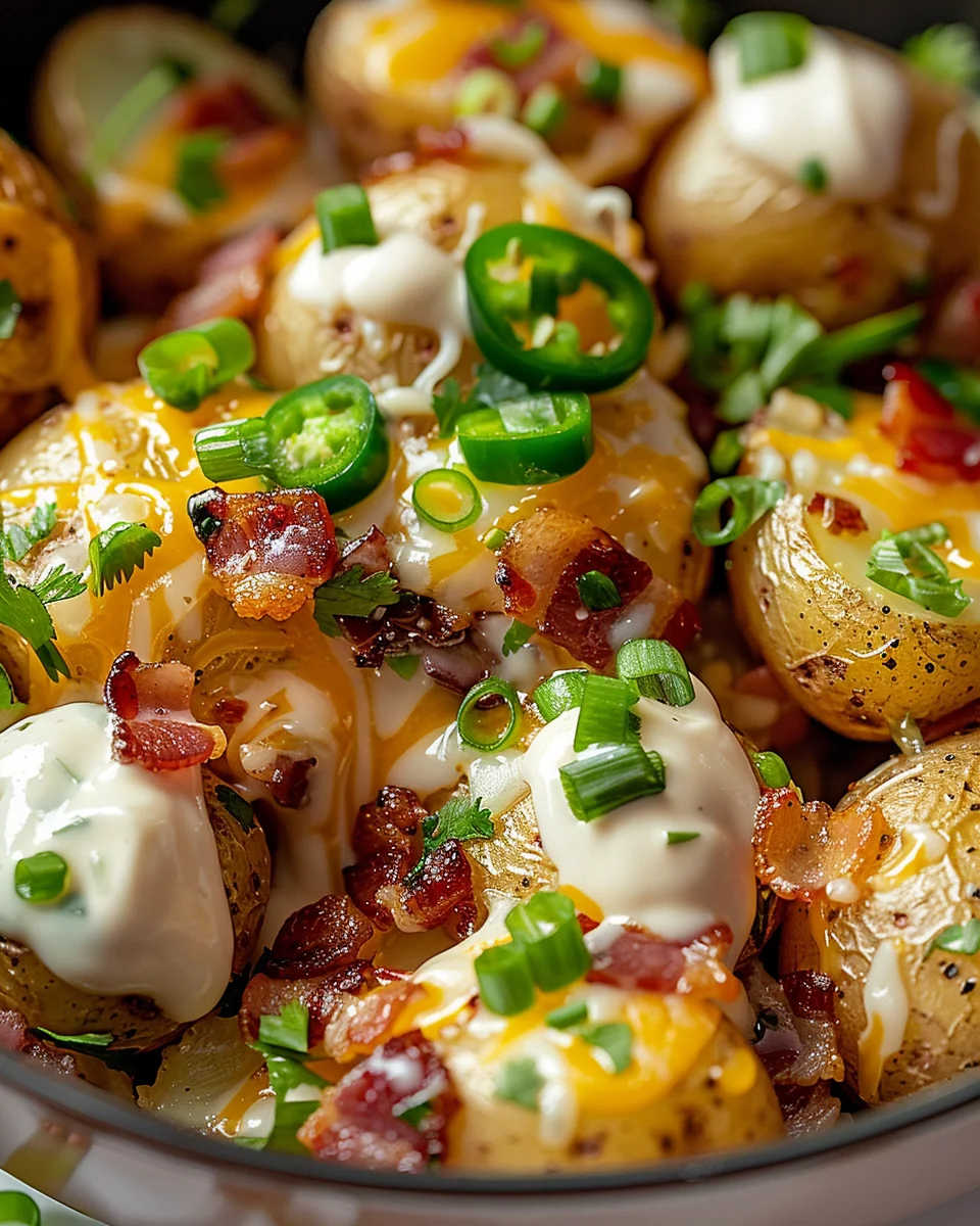 Jalapeño Popper Roasted Potato Salad