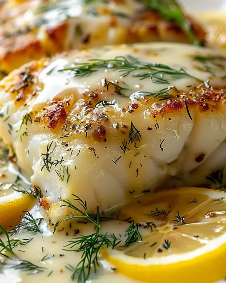 lemon dill baked cod