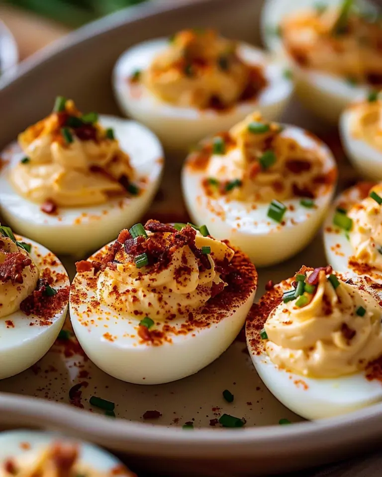 Million Dollar Deviled Eggs