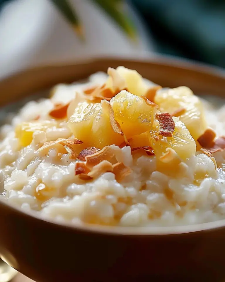 Hawaiian Rice Pudding